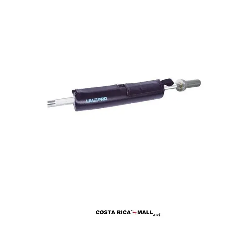 COBERTOR PARA BARRAS PARA PESAS LP8713 LIVEPRO. Color negro.