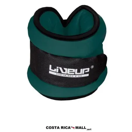 PESA PARA MUÑECA Y TOBILLO 1 KG LS3012-1 VERDE LIVEUP