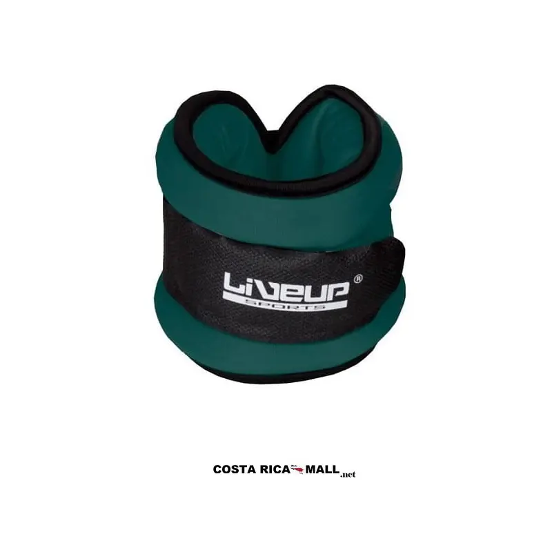 PESA PARA MUÑECA Y TOBILLO 1 KG LS3012-1 VERDE LIVEUP