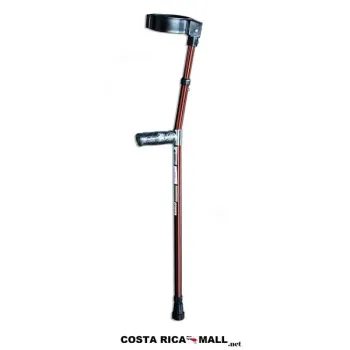 MULETA ESTANDAR DE ALUMINIO PARA ANTEBRAZO CIERRE COMPLETO AJUSTABLE BRONZE CR016US KXMEDICAL
