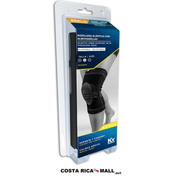 RODILLERA ELASTICA CON ALMOHADILLA SILICON KE007US KXMEDICAL