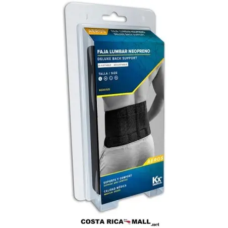 FAJA LUMBAR DE NEOPRENO NS001US KXMEDICAL
