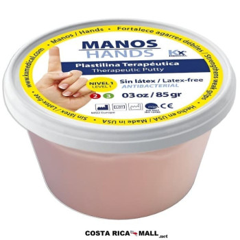 PLASTILINA TERAPEUTICA NIVEL 1 AMARILLA PT001US KXMEDICAL