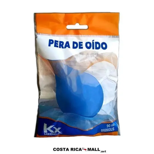 PERA DE OIDO PVC AZUL RS003US KXMEDICAL