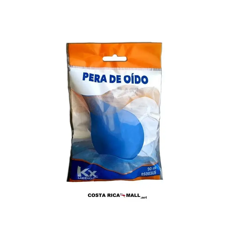 PERA DE OIDO PVC AZUL RS003US KXMEDICAL