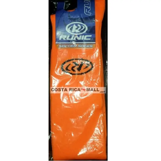 MEDIAS PARA FUTBOL NEON JUNIOR SSNP001Y-N NARANJA RUNIC