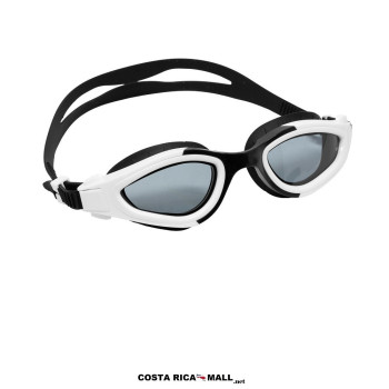 Lentes de Natación TWINS Everlast EVGG5F701. Gafas para entrenamiento en piscina, antiempañante y libre de látex. Negro