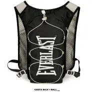 Chaleco de Hidratación para Running EVCB6W201 EVERLAST. Negro. Parte atrás