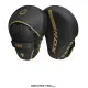 Guantes para Coach F6 Kara Focus Pad RDX. Guanteletas de boxeo para entrenador. Color Negro con Dorado