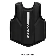 Pechera para Coach RDX F6M Kara Boxeo MMA en Costa Rica. Color Negro con Blanco