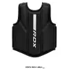 Pechera para Coach RDX F6M Kara Boxeo MMA en Costa Rica. Color Negro con Blanco