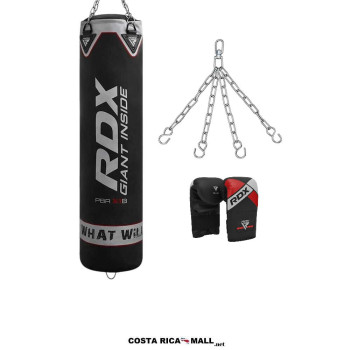 Saco de Boxeo RDX Pesado X1 4FT. Cuero Maya Hide para Kickboxing y MMA en Costa Rica.