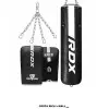 Saco de Boxeo RDX Pesado F6 Kara 4FT. Cuero NTearx y sistema de anclaje de 45cm en Costa Rica.