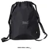 Bolso Deportivo EVERLAST DLX de 24 litros en color Negro. Diseño de saco con correas transpirables y múltiples bolsillos.