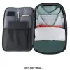 Salveque EVERLAST TRAVEL de 40 litros en color Gris. Mochila con compartimento para laptop y bomba de vacío. Por dentro