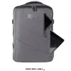 Salveque EVERLAST TRAVEL de 40 litros en color Gris. Mochila con compartimento para laptop y bomba de vacío.