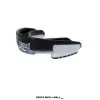 Protector Bucal EVERLAST sencillo y bicolor para boxeo o contacto. Colores Negro con Blanco.