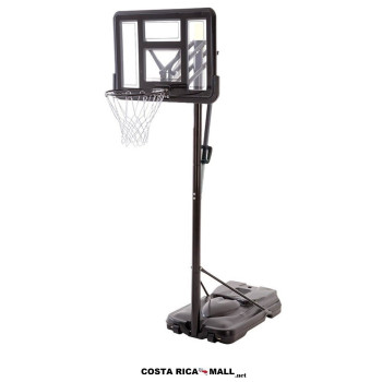 Tablero de Baloncesto RUNIC intermedio, poste y base ajustables hasta 3.05 metros, ideal para adolescentes. Codigo SBA020