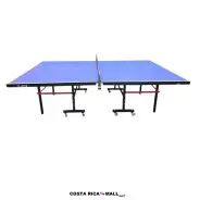 Mesa de Ping Pong Plegable PICCALA TT-0018, MDF 18 mm, con ruedas, ideal para interiores y entrenamiento profesional.