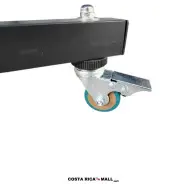 Mesa de Ping Pong Plegable PICCALA TT-0018, MDF 18 mm, con ruedas, ideal para interiores y entrenamiento profesional. Rodines