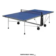 Mesa de Ping Pong Plegable CORNILLEAU 100 Indoor, aglomerado 18mm, sistema Compact Technology, calidad europea.