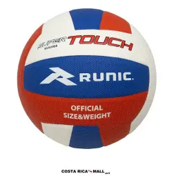 Balón de voleibol RUNIC SOFT RV5U990 cosido, para entrenamiento y uso recreativo en canchas en Costa Rica.