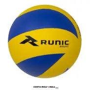Balón de voleibol RUNIC SOFT RV5UY10 de tamaño oficial N°5, con tacto suave para partidos y entrenamientos en Costa Rica.
