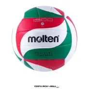 Balón de voleibol juvenil MOLTEN 1500 #4, cosido, ideal para entrenamiento escolar y ligas menores en Costa Rica.