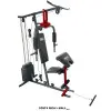 Gimnasio multifuerza EVERLAST EVHM4W205, máquina de ejercicios compacta con sistema de poleas y pesas, para uso doméstico.