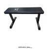 Banco plano corto EXCEL SUB1081, diseño compacto, ideal para entrenamiento de cuerpo completo y ejercicios de fuerza en casa.