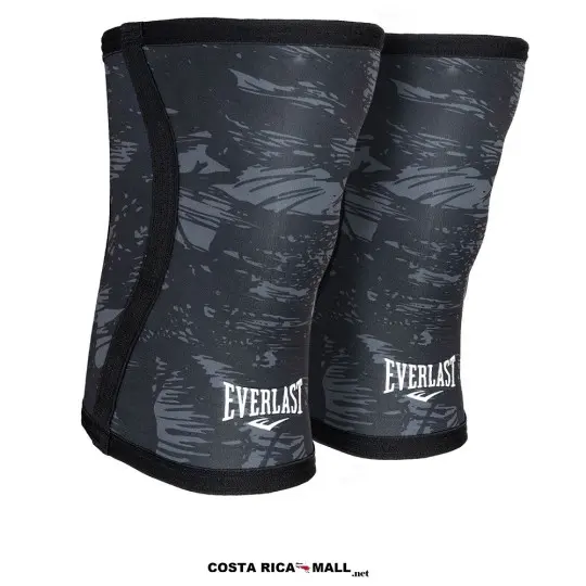 Rodillera de Fitness EVERLAST de 5mm para soporte y estabilidad muscular.