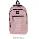 Backpack REPUBLIC EVERLAST de 18L con diseño ergonómico y compartimentos múltiples. Color Rosado.