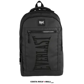 Backpack REPUBLIC EVERLAST de 18L con diseño ergonómico y compartimentos múltiples. Color negro.