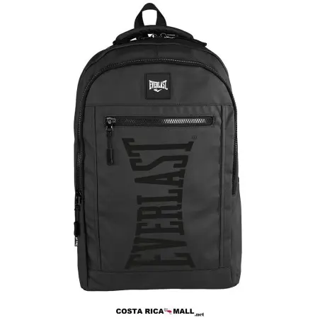 Backpack REPUBLIC EVERLAST de 18L con diseño ergonómico y compartimentos múltiples. Color negro.