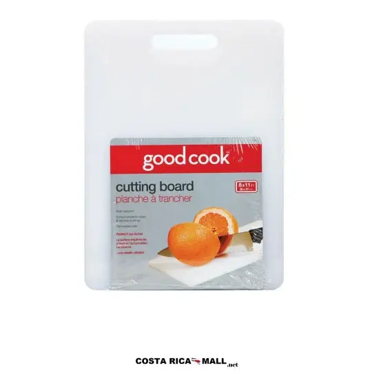 Tabla para Picar Plástica Mediana GOODCOOK con asa ergonómica (8" x 11").