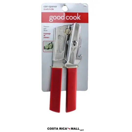 Abridor de latas Deluxe GOODCOOK con cuchilla de alto carbono para un máximo rendimiento.