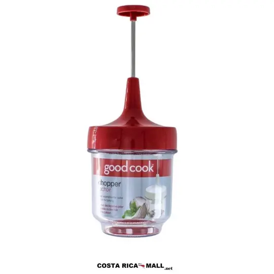 Picador acrílico GOODCOOK con mecanismo de acero inoxidable para mayor agilidad.