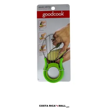 Rebanador de aguacate GOODCOOK con sistema 4 en 1 para mayor agilidad en la cocina.