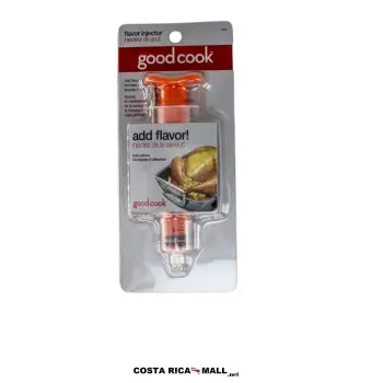 Inyector de sabores GOODCOOK diseñado para maximizar el sabor en sus carnes.