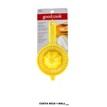 Exprimidor plástico de jugos manual GOODCOOK diseñado para una agilidad total.