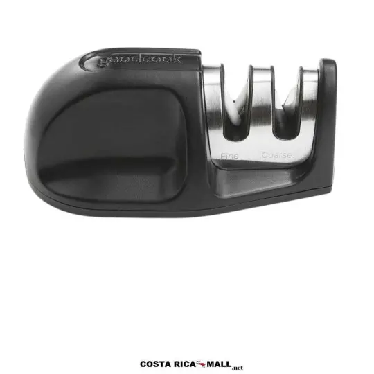 Afilador de cuchillos plástico GOODCOOK con sistema de doble etapa para mayor agilidad.