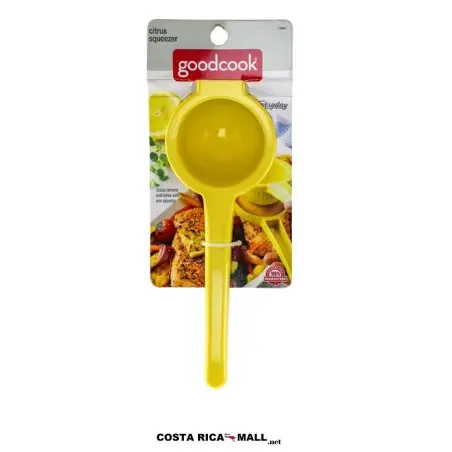 Exprimidor de limones GOODCOOK metálico para mayor eficacia.