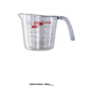 Frasco medidor acrílico GOODCOOK de 1 taza.