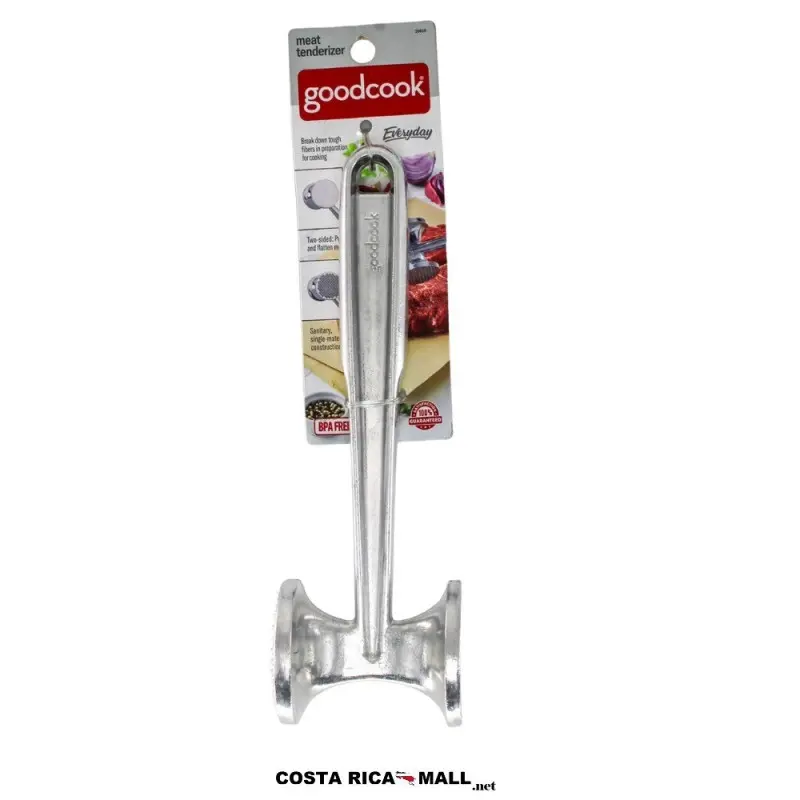 Majador de carnes metálico GOODCOOK diseñado para una solidez total.
