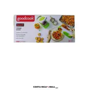 Rebanador de vegetales plástico GOODCOOK diseñado para una destreza total. Empaque