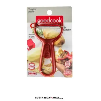 Pelador de verduras plástico GOODCOOK diseñado para una mayor agilidad.