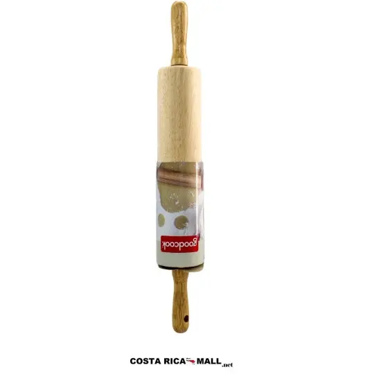 Rodillo de madera GOODCOOK para una mayor firmeza.