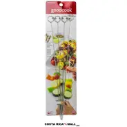 Set 4 pinchos de metal GOODCOOK para una mayor destreza.