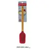 Espátula silicón con mango de madera GOODCOOK para una mayor fluidez.