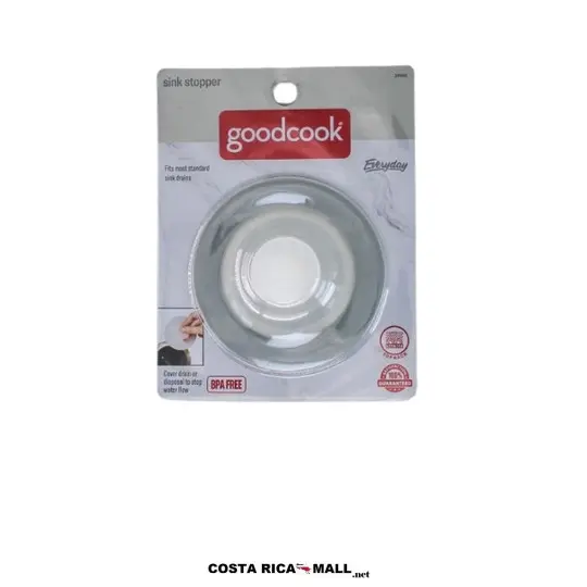 Tapón de silicón para fregadero GOODCOOK para una mayor hermeticidad.